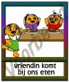 Vriendin komt bij ons eten 1 - ETDR