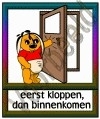 Eerst kloppen, dan binnenkomen - GEBR