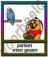 Parkiet eten geven - DIE