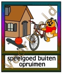 Speelgoed buiten opruimen - TK