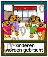 Kinderen worden gebracht - SCH