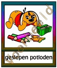 Geslepen potloden - WERKMAT