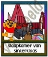 Slaapkamer van sinterklaas