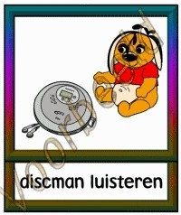 Discman luisteren