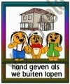 Hand geven als we buiten lopen - GEBR