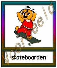 Skateboarden