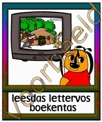 Leesdas lettervos boekentas - AC