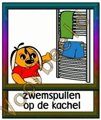 Zwemspullen op de kachel 2 - KL
