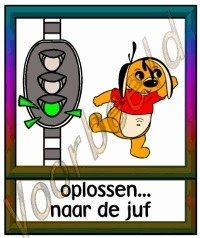Oplossen... naar de juf  - KLAS