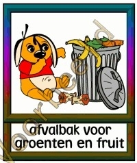 Afvalbak voor groente en fruit - MAT