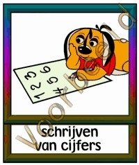 Schrijven van cijfers - WRK