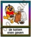 De katten eten geven - DIE