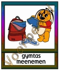 Gymtas meenemen - TK