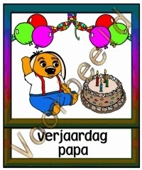 Verjaardag papa 2