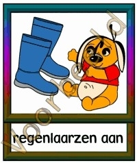 Regenlaarzen aan - KL