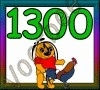 1300