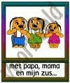 Met papa, mama en mijn zus... - FAMVR