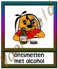 Ontsmetten met alcohol - VERZ