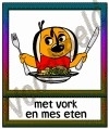 Met mes en vork eten - ETDR