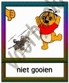 Niet gooien - GEBR