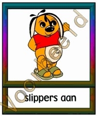 Slippers aan 1 - KL