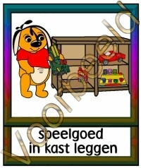 Speelgoed in de kast leggen - TK
