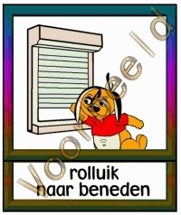 Rolluik naar beneden - TK