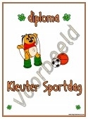 Kleuter sportdag  - Diploma