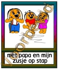 Met papa en mijn zusje op stap - AC