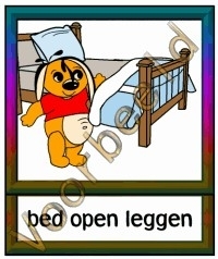 Bed open leggen - TK