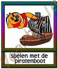 Spelen met de piratenboot - SP