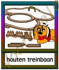 Houten treinbaan - SP