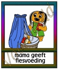 Mama geeft flesvoeding - ETDR