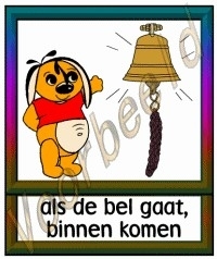 Als de bel gaat, binnen komen  - KLAS