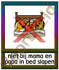 Niet bij mama en papa in bed slapen - GEBR