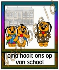 Oma haalt ons op van school - SCH