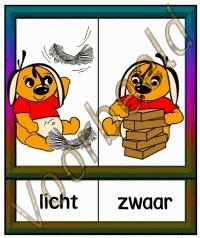 Licht - Zwaar