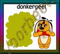 Donkergeel