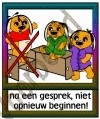 Na een gesprek niet opnieuw beginnen - GEBR