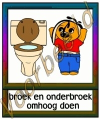 Broek en onderbroek omhoog doen - VERZ