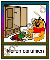 Kleren opruimen - KL