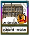 Donderdag ochtend-middag