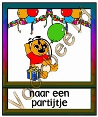 Naar een partijtje