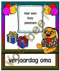 Verjaardag oma