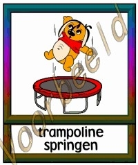 Trampoline springen