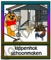 Kippenhok schoonmaken - DIE