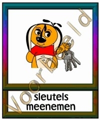 Sleutels meenemen - TK