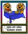 Opa en oma komen eten - ETDR