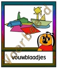 Vouwblaadjes 1 - WERKMAT