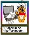 Doek in de koffer leggen - GEBR